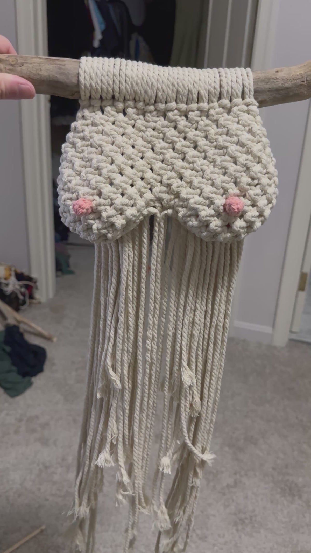 Macrame boobs